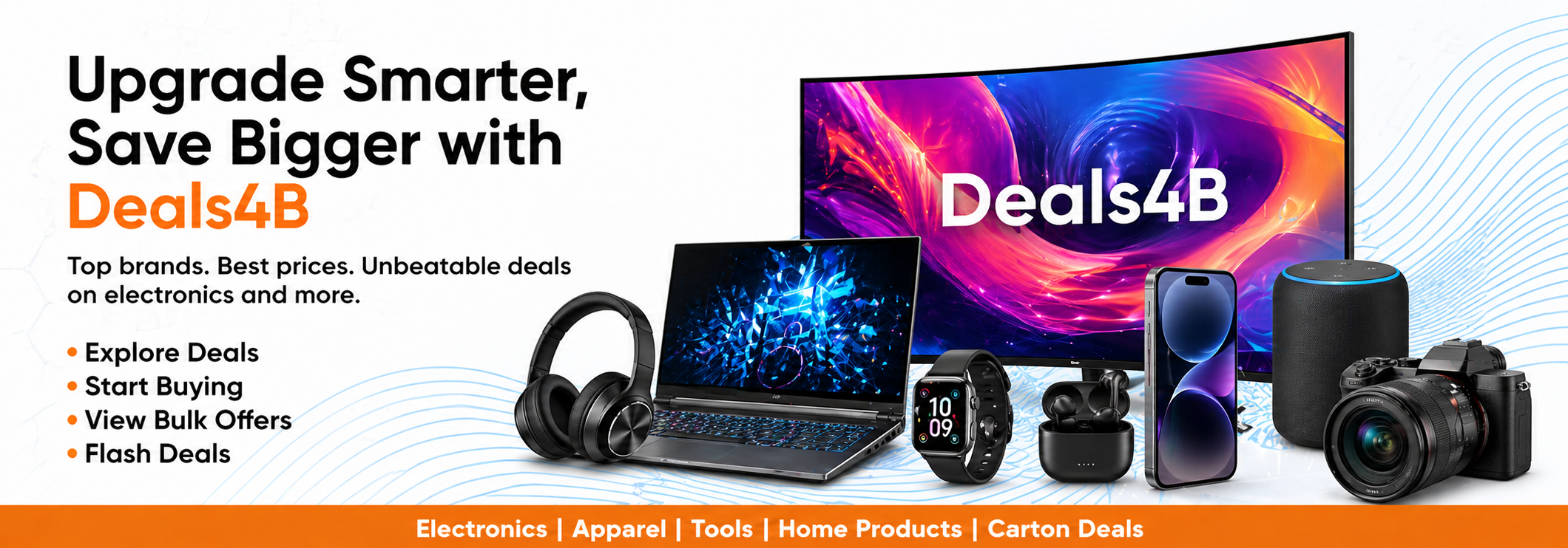 Deals4B – Your One-Stop Bulk Wholesale Platform