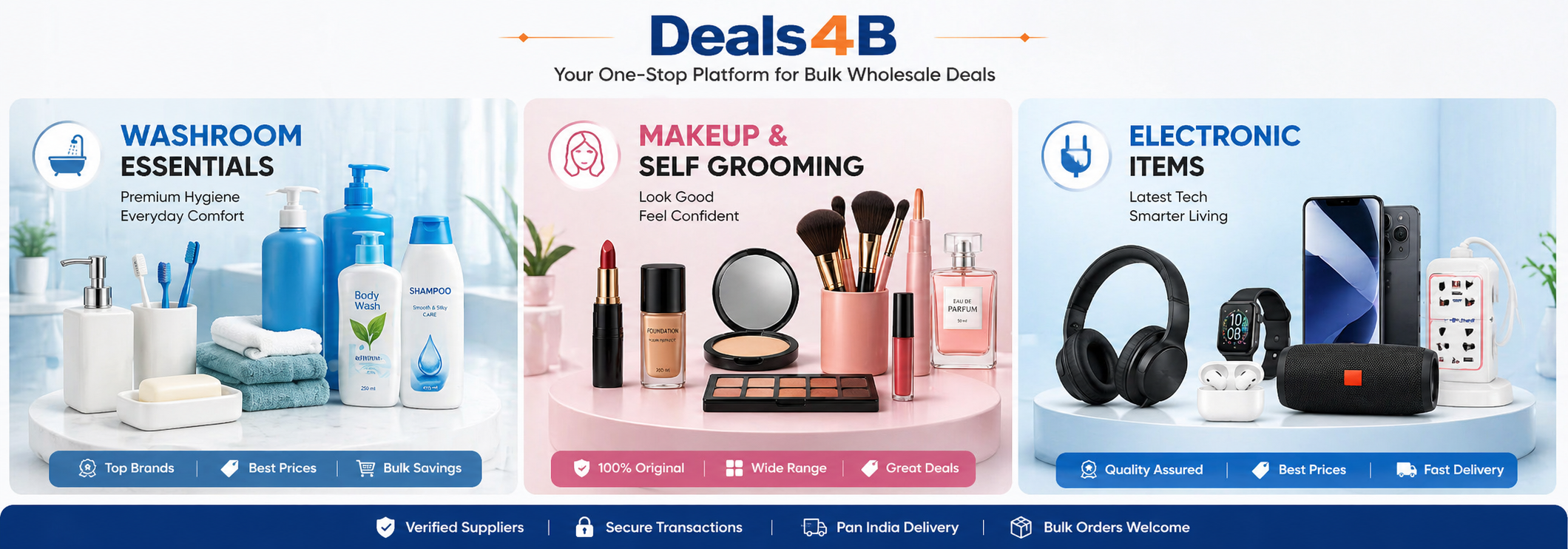 India's Best Platform for Bulk Wholesale Deals